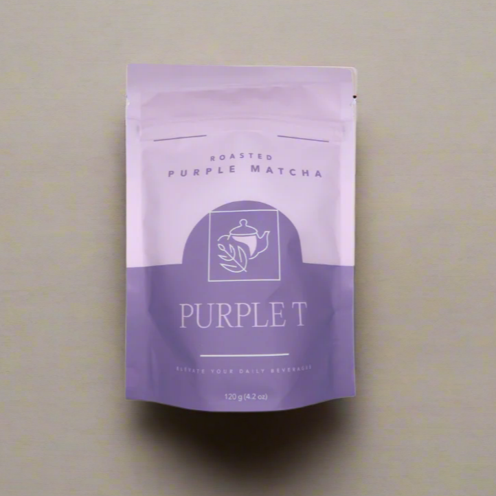 30 serving pouch of roasted purple matcha