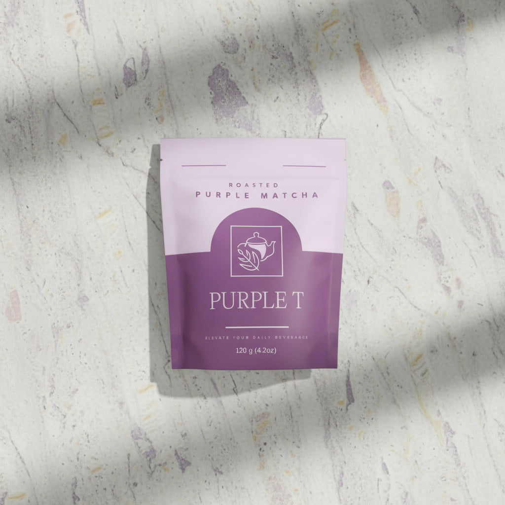 90 serving purple matcha powder