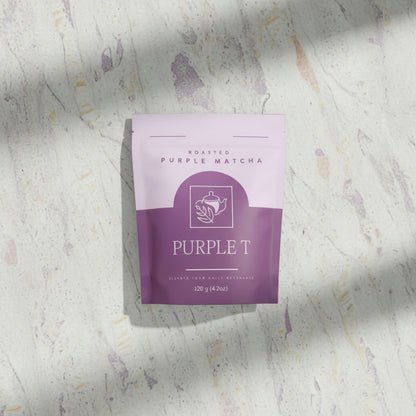 90 serving purple matcha powder